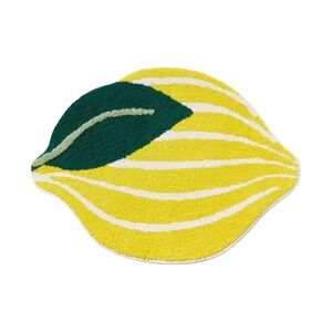 Lemon Shaped Bath Rug